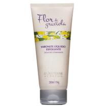 Sabonete Líquido Esfoliante Flor de Graviola L Occitane Au Brésil 200ml
