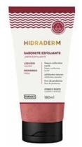 Sabonete Líquido Esfoliante Natural Morango Corpo e Rosto Farmax Hidraderm
