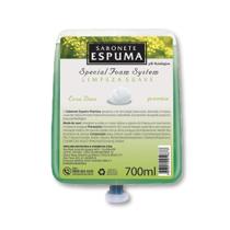 Sabonete Líquido Espuma Premisse 700ml Refil Erva Doce Verde Mãos Rosto Corpo pH Neutro Profissional