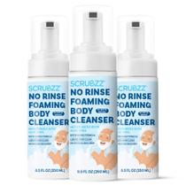 Sabonete Líquido Espumante Scrubzz Sem Enxágue 3x250ml Sabonete Líquido Espumante Scrubzz Sem Enxágue 3x250ml