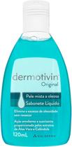 Sabonete Líquido Facial Dermotivin Original Pele Mista a Oleosa 120ml
