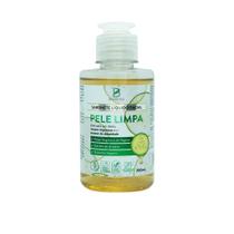 Sabonete Líquido Facial Vegano Pele Limpa 200mL BioSeiva Pepino, Aroeira e Glicerina Vegetal