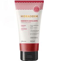 Sabonete Líquido Farmax Morango Esfoliante Hidraderm 180ml