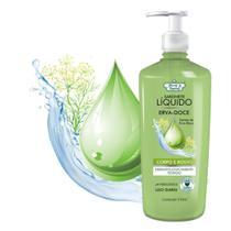 Sabonete Líquido Flores e Vegetais 310ml Erva Doce - C3789