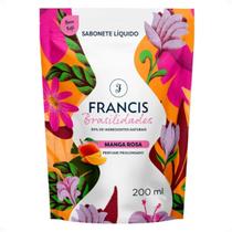 Sabonete Líquido Francis Brasilidades Manga Rosa Refil 200ml Corporal