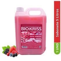 Sabonete liquido frutas vermelhas perolado bio-kriss 5 litros