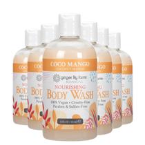 Sabonete líquido Ginger Lily Farms Botanicals Coco Mango 360ml x6