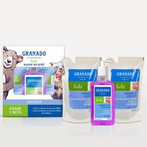 Sabonete Líquido Glicerina Kit Banho Do Bebê Lavanda Granado