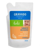 SABONETE LÍQUIDO GRANADO 250ML BEBÊ - REFIL - Camomila SABONETE LÍQUIDO GRANADO 250ML BEBÊ - REFIL - Camomila
