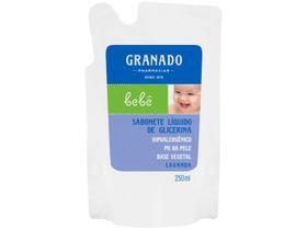 Sabonete Líquido Granado Glicerina Bebê Lavanda Refil 250ml