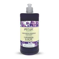 Sabonete Líquido Hidratante Lavanda E Açaí Jay Luc 1L, Jay'Luc Cosméticos, Sabonete Líquido Perfumado Com Lavanda E Açaí