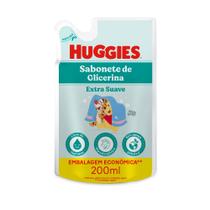 Sabonete Líquido Huggies Extra Suave Refil 200ml