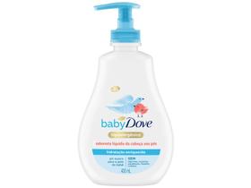 Sabonete Líquido Infantil Baby Dove da Cabeça aos Pés Hidratação Enriquecida 400ml