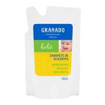 Sabonete Líquido Infantil Glicerina Granado Bebê Refil com 250ml