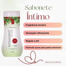 Sabonete Líquido Íntimo Aroeira Intimament Mulher Abelha Rainha 200ml