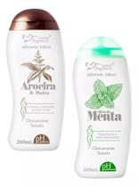 Sabonete Líquido Íntimo Feminino Proteção Diariamente: Aroeira + Óleo de Menta