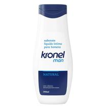 Sabonete Líquido Íntimo Masculino Kronel Man Natural 250mL - Limpeza e Proteção Diária Sabonete Líquido Íntimo Masculino Kronel Man Natural 250mL - Limpeza e Proteção Diária