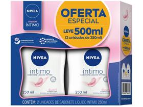 Sabonete Líquido Íntimo Nivea Suave 250ml Cada 2 Unidades