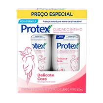 Sabonete Liquido Intimo Protex Cuidado Intimo Delicate Care 2 Unidade 200ml Preço Especial