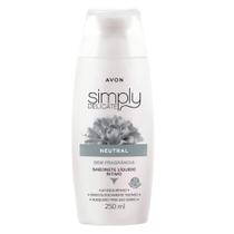 Sabonete Liquido Íntimo Simply Delicate Neutral - 250ml - Avon