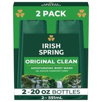 Sabonete líquido Irish Spring Original Clean 591ml, pacote com 2 Sabonete líquido Irish Spring Original Clean 591ml, pacote com 2