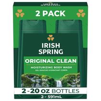 Sabonete líquido Irish Spring Original Clean 591ml, pacote com 2