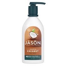 Sabonete líquido JASON Coconut Smoothing 900 ml com vitamina E e B5 Sabonete líquido JASON Coconut Smoothing 900 ml com vitamina E e B5