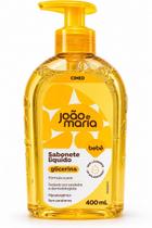 Sabonete Líquido João E Maria Bebê 400ml Glicerina Cimed Sabonete Líquido João E Maria Bebê 400ml Glicerina Cimed