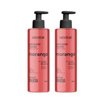 Sabonete Liquido Labotrat 190Ml Morango - Kit Com 2Un