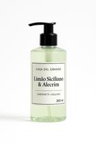 Sabonete Líquido Limão Siciliano Alecrim 300ml Casa Del Grande