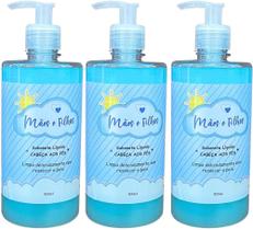 SABONETE LIQUIDO MÃES E FILHOS 500ml DEMAZON 3un SABONETE LIQUIDO MÃES E FILHOS 500ml DEMAZON 3un