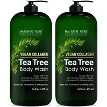 Sabonete líquido Majestic Pure Tea Tree 480 ml (pacote com 2) Sabonete líquido Majestic Pure Tea Tree 480 ml (pacote com 2)