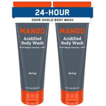 Sabonete líquido Mando Odor Shield 24 Hour Control 250 ml, pacote com 2