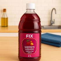 Sabonete Liquido Marca Fix Fragrância Cereja com Avelã 2 Litros Perfume Duradoudo