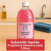 Sabonete Liquido Marca Fix Fragrância Geovana Baby 2 Litros Perfume Duradoudo