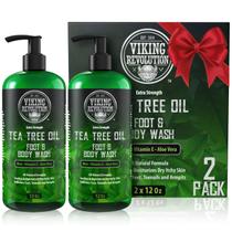 Sabonete Líquido Masculino Viking Revolution Tea Tree Oil - Pacote com 2 Unidades Sabonete Líquido Masculino Viking Revolution Tea Tree Oil - Pacote com 2 Unidades