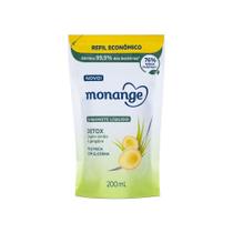 Sabonete Líquido Monange Detox Refil 200ml