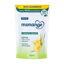 Sabonete Líquido Monange Refil Detox 400ml