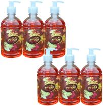 SABONETE LIQUIDO MULTI ERVAS PITANGA 480ml DEMAZON 6un