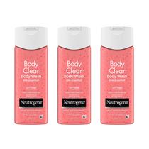 Sabonete Líquido Neutrogena Body Clear - Tratamento para Acne (250mL x 3)