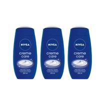 Sabonete Liquido Nivea 250Ml Creme Care - Kit C/3Un