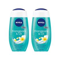 Sabonete Liquido Nivea 250Ml Frangipani Oil - Kit Com 2Un