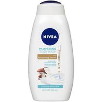 Sabonete Líquido Nivea Leite de Coco e Amêndoa - 600ml com Sérum