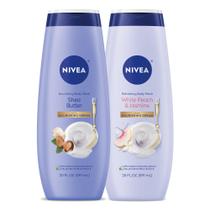 Sabonete líquido NIVEA Nutritivo Manteiga de Karité 600mL + Pêssego Branco Sabonete líquido NIVEA Nutritivo Manteiga de Karité 600mL + Pêssego Branco