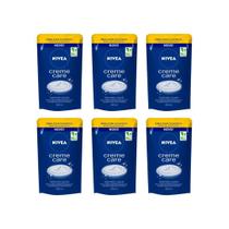 Sabonete Liquido Nivea Refil 200Ml Cr Care - Kit C/6Un Sabonete Liquido Nivea Refil 200Ml Cr Care - Kit C/6Un