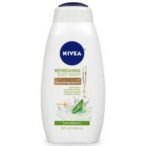 Sabonete líquido Nivea Refrescante de Manjericão e Chá Branco 600mL