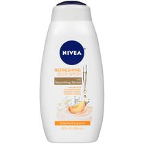 Sabonete líquido NIVEA Refrescante Pêssego Branco e Jasmim 600mL