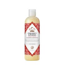 Sabonete líquido Nubian Heritage Coconut Papaya 385 ml para pele seca