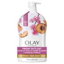 Sabonete líquido Olay Fresh Outlast 24h Fresh Vibes 975 ml para mulheres