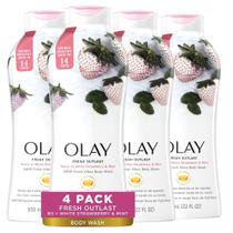 Sabonete líquido Olay Fresh Outlast White Morango e Menta 650mlX4 Sabonete líquido Olay Fresh Outlast White Morango e Menta 650mlX4